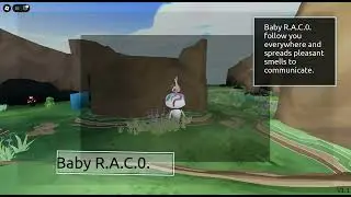 Claiming Baby R.A.C.0. (free ugc limited) on Roblox
