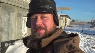 Обзор строительства дома Олега 4 декабря 2020 г