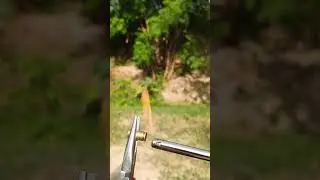 9mm bullet primer explosion. #gunvideo #firearmreview #firearmphotography #shorts #shortvideo