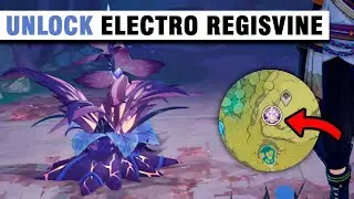 How To Unlock Electro Regisvine & Waypoint Sumeru 【Genshin Impact】