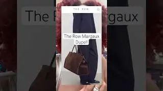 $129 vs $5000 The Row Margaux Dupe!!