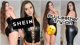 SHEIN PU Leather Try-On Haul II