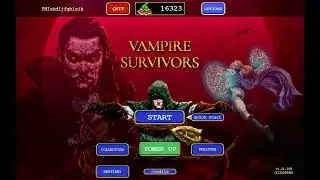 Playing Vampire Survivors