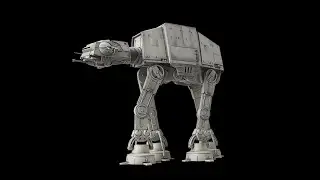 Blockbench Star Wars Walker / AT-AT