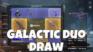 GALACTIC DUO DRAW CODM | CORDITE ZERO G | BK57 SPACE RACE