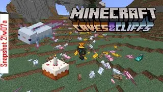 Minecraft 1.17 Snapshot 21w07a