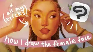 BEGINNER'S GUIDE TO DRAWING THE FEMALE FACE