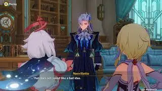 Genshin Impact Character Story Quest - Neuvillette: Diluvies Act I The Remains of the Past Day