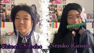 Shinobu Kocho vs Nezuko Kamado | Most Difficult Cosplay