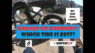 Super73 R: Knobbies in Dirt, Grass, Sand and MORE!!!
