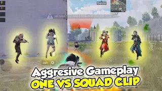 BEST AGGRESIVE 1 VS 4 PLAYS ON PUBG MOBILE