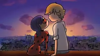 Together Forever | Miraculous ladybug Comic Dub | Kiss