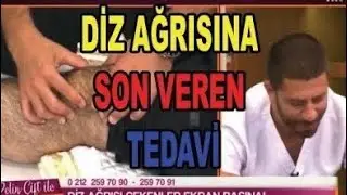 DİZ EKLEMİ AĞRILARİNA 2 BANTLA SON , FİZYOTERAPİST HÜRKAN AKKUZU TRT EKRANLARINDA