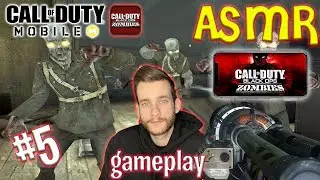 ASMR | Call of Duty Mobile Gameplay #5 Kino Der Toten Black Ops Zombies w/ Gum Chewing