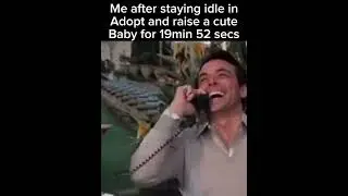 Me after staying idle in adopt and raise a cute baby