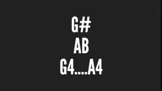 G4 Sharp & A4 Flat