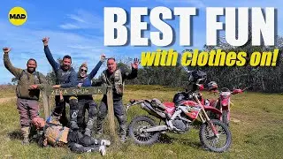 Honda CRF450RL Adventure Bike Setup Tested in Ruggged High Country with Ellwood Motorcycle Adventure
