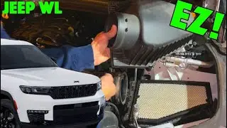 Jeep Grand Cherokee WL Engine Air Filter Change - 2022