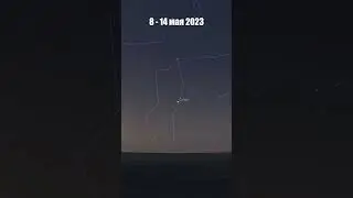 Астрономические события 8-14 мая 2023 года