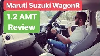 2019 Maruti Suzuki WagonR 1.2L AMT Drive Review (Hindi + English)