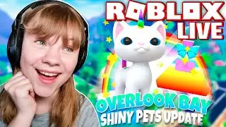 *LIVE* Gør klar til *SHINY PETS* UPDATE i Overlook Bay! | Dansk Roblox: Overlook Bay