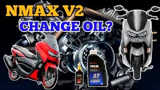 HOW TO CHANGE OIL NMAX V2 2021-2022?