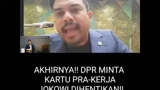DPR Minta Program kartu Prakerja di hentikan dan Dana Dibekukan