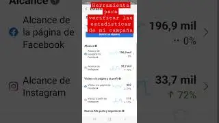 ⛔️LA HERRAMIENTA PARA VERIFICAR MIS CAMPAÑAS DESDE MI CELULAR⛔️ #meta #bussiness #ads #facebook