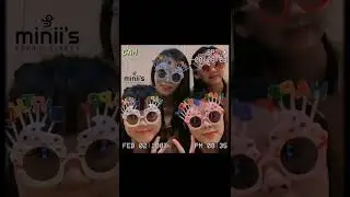 Sunglasses Funny Cute INS Selfie Glasses For Birthday Party Photo Props 小红书搞怪生日眼镜