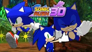 Sonic Rush 3D Is Chunky Pixel Goodness - SAGE 2024 Demo - Sonic Fangame Showcase