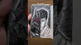 [ASMR] Drawing Guts 😌 - Berserk 