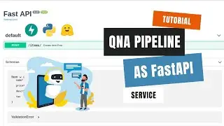 Create API for Question Answering pipeline using FastAPI