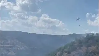 Kızılcahamam Saray Köyünde Orman Yangını