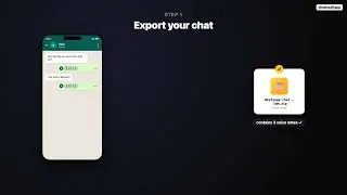 WhatsApp Chat to PDF in 30 Seconds