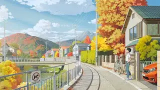 as autumn falls. 🍂 anime lofi mix