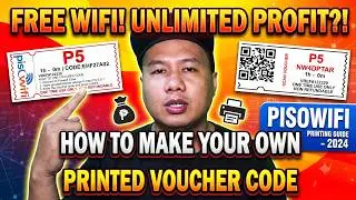 TUT - PRINTED VOUCHER CODE FOR PISOWIFI