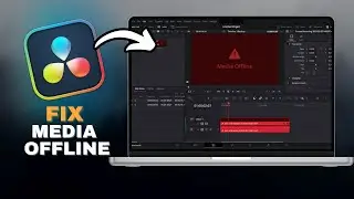 How To Fix MEDIA OFFLINE In Davinci Resolve in SECONDS!