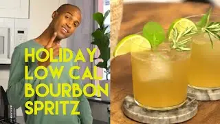 Holiday Boujie Bourbon Spritzer (Low Cal)