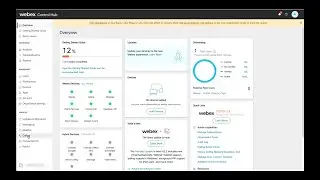 Initial setup of Webex Calling Organization