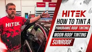 How to Tint a Sunroof | Panoramic Roof tinting | Moon Roof Tinting