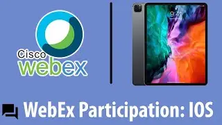 WebEx for IOS: Participating in a Meeting - Seaview Tech Tips