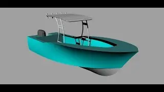 leçon N° 04 Rhinoceros (conception coque de bateau 3D/ 3D hull boat design)