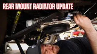 Rear Mounted Radiator Cooling System is Finished on the s10… Almost