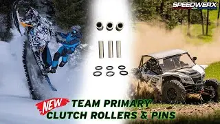 NEW TEAM PRIMARY CLUTCH ROLLERS & PINS // Speedwerx USA