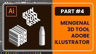 Menggunakan 3D Tool Adobe Illustrator | Desainer Indonesia