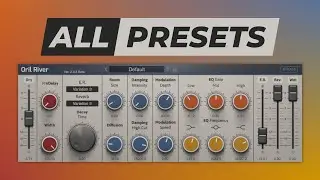 Oril River || FREE VST/AU Reverb Plugin || All Presets Demo (No Talking)