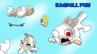 rabbid dude: ragdoll montage