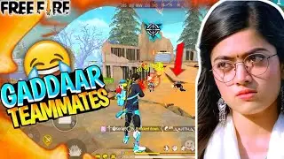 Gaddaar Teammates In Free Fire | Funny Commentry Gameplay 