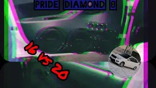 установка динамиков pride Diamond 8 в Ладу Гранту