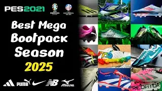 New MEGA BOOTPACK Season 2025 • JULIO - AGOSTO / TUTORIAL DE INSTALACIÓN / Pes 2021 al 2024 🔥
